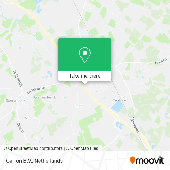 Carfon B.V. map