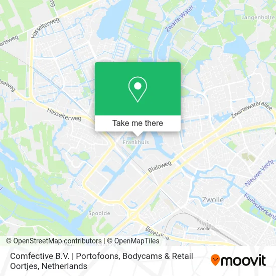 Comfective B.V. | Portofoons, Bodycams & Retail Oortjes map