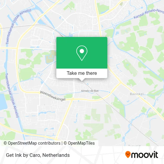 Get Ink by Caro map