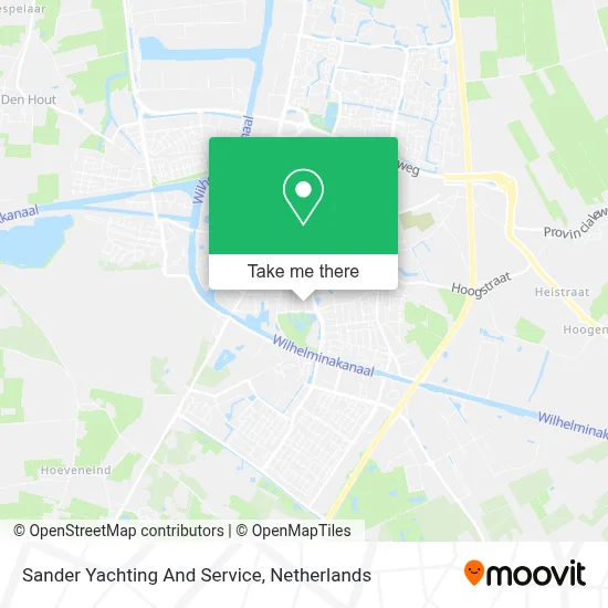Sander Yachting And Service map