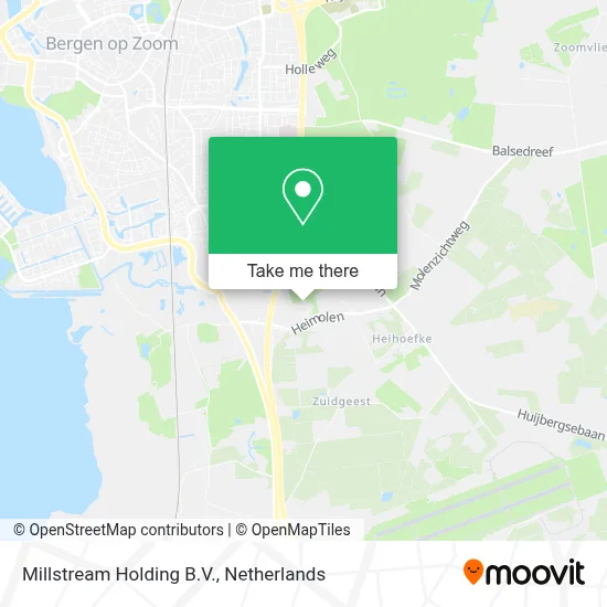 Millstream Holding B.V. map