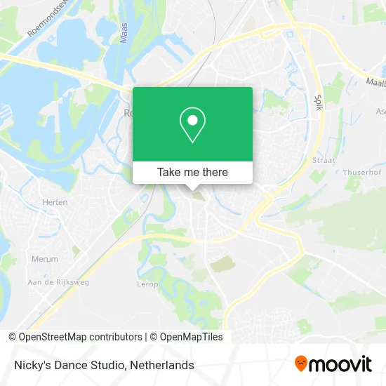 Nicky's Dance Studio map