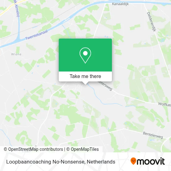 Loopbaancoaching No-Nonsense map