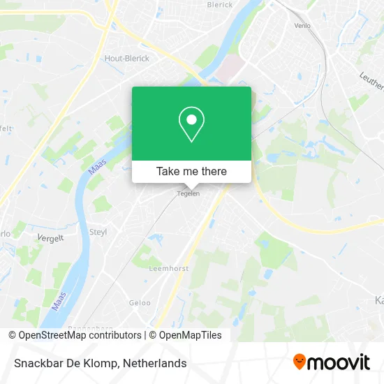 Snackbar De Klomp map