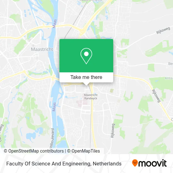 Faculty Of Science And Engineering Karte