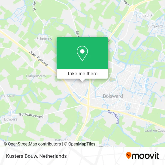 Kusters Bouw map