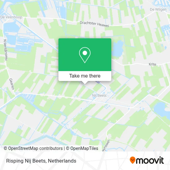 Risping Nij Beets map