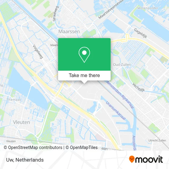 Uw map
