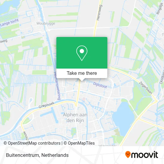 Buitencentrum map