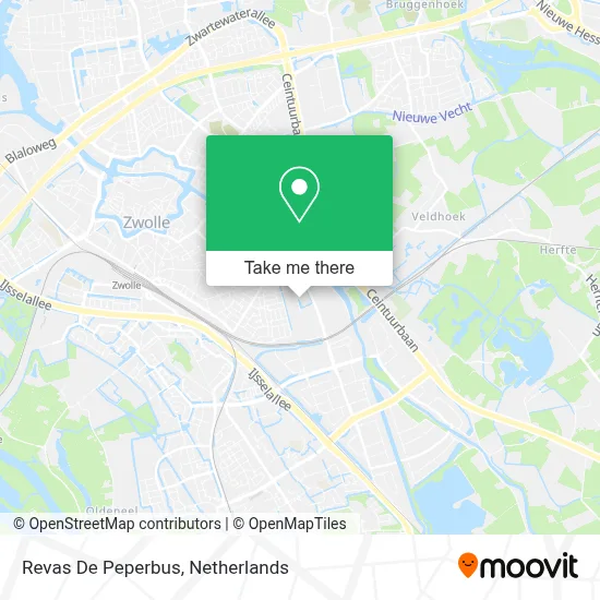 Revas De Peperbus map