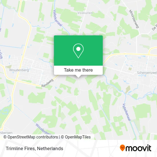 Trimline Fires map