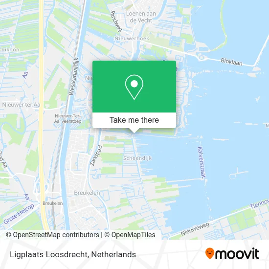 Ligplaats Loosdrecht map
