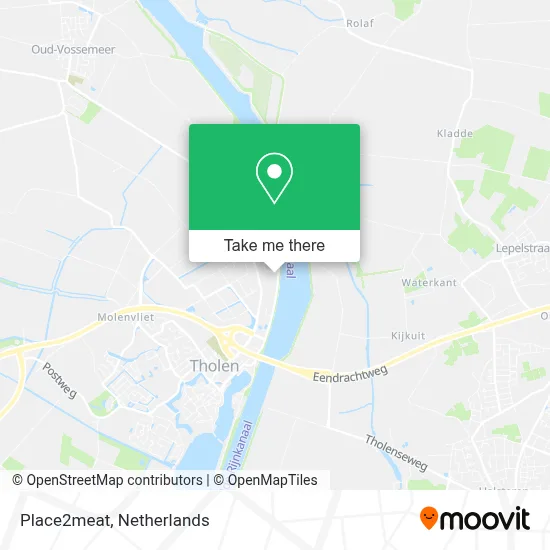 Place2meat map