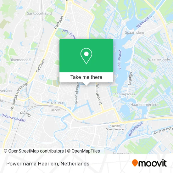 Powermama Haarlem map