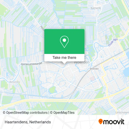 Haartendens map