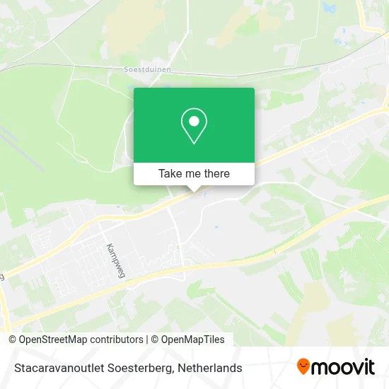 Stacaravanoutlet Soesterberg map