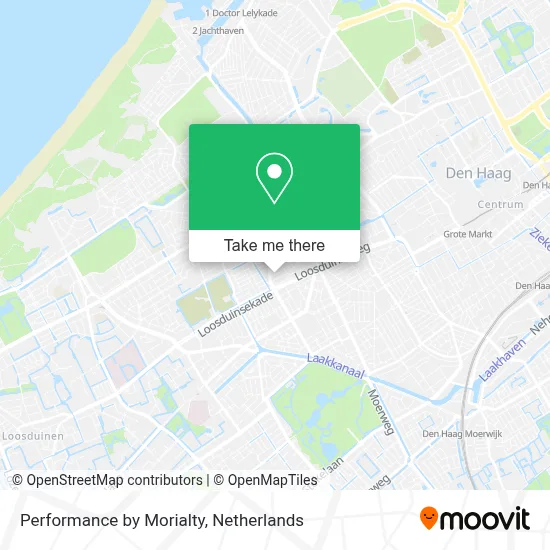 Performance by Morialty map