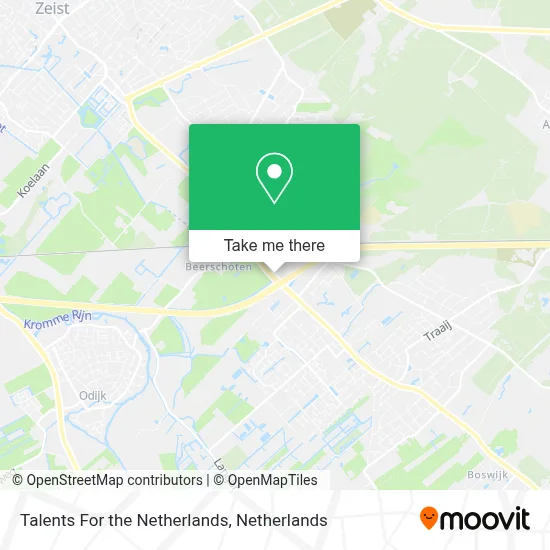 Talents For the Netherlands map