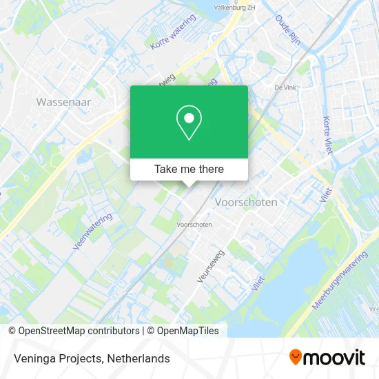 Veninga Projects map