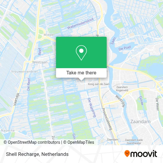 Shell Recharge map