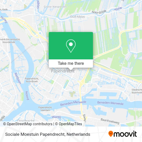 Sociale Moestuin Papendrecht map