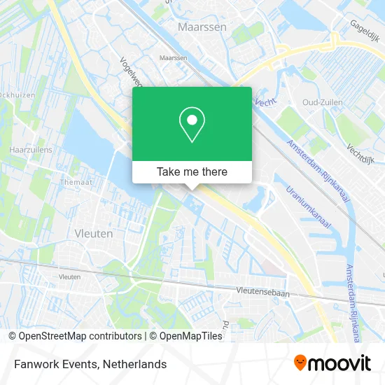 Fanwork Events map