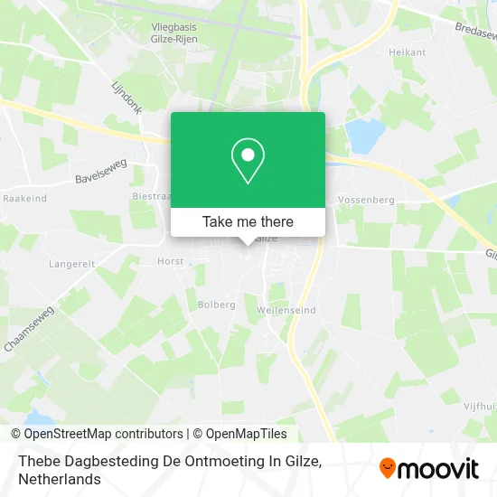 Thebe Dagbesteding De Ontmoeting In Gilze map