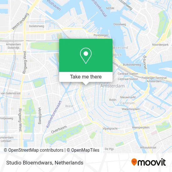 Studio Bloemdwars map