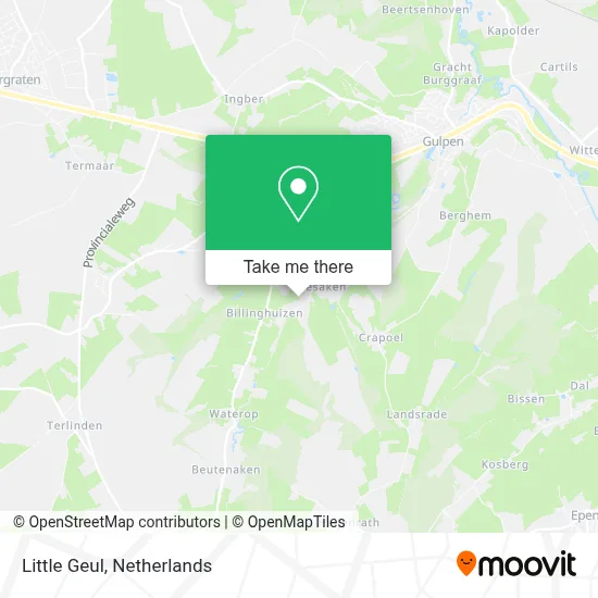 Kleine Geul Karte