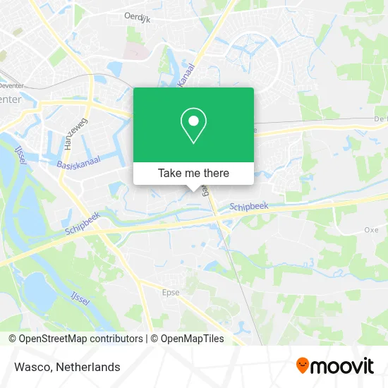 Wasco map