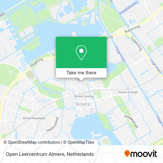 Open Leercentrum Almere map