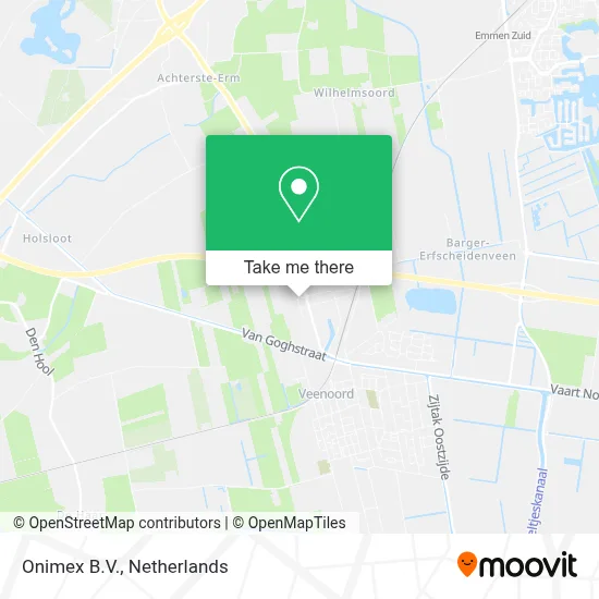 Onimex B.V. map