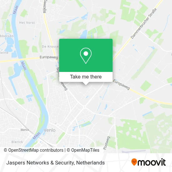 Jaspers Networks & Security map