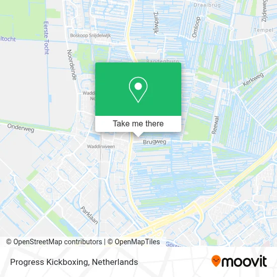 Progress Kickboxing map