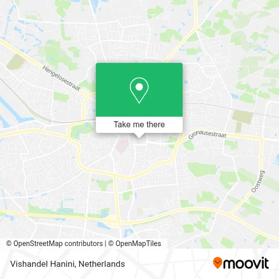 Vishandel Hanini map
