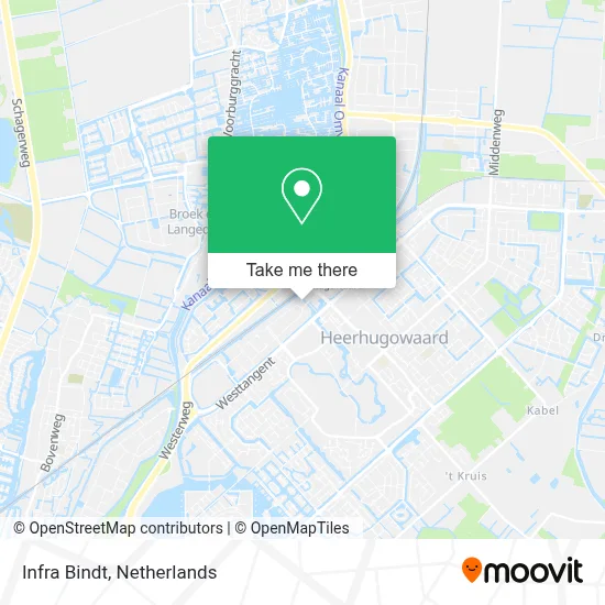 Infra Bindt map