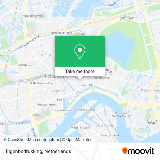 Eigenbedrukking map