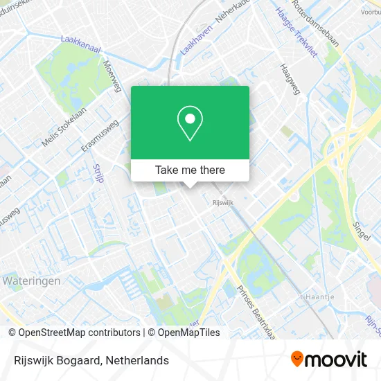 Rijswijk Bogaard map