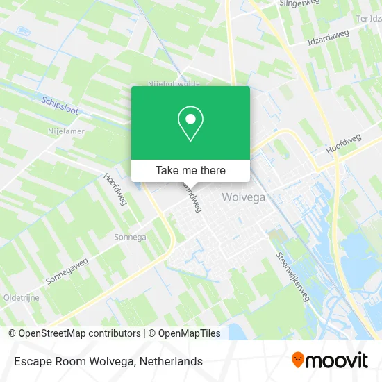 Escape Room Wolvega map