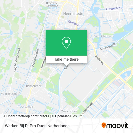 Werken Bij Ft Pro-Duct map