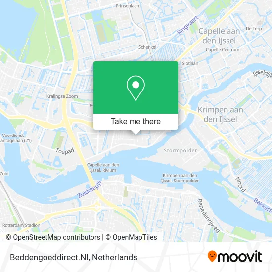Beddengoeddirect.Nl map