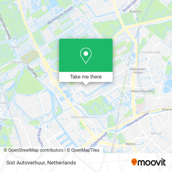 Sixt Autoverhuur map