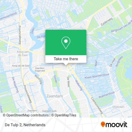De Tulp 2 Karte