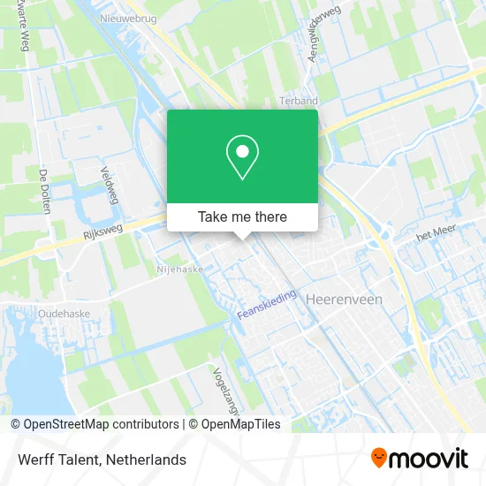 Werff Talent map