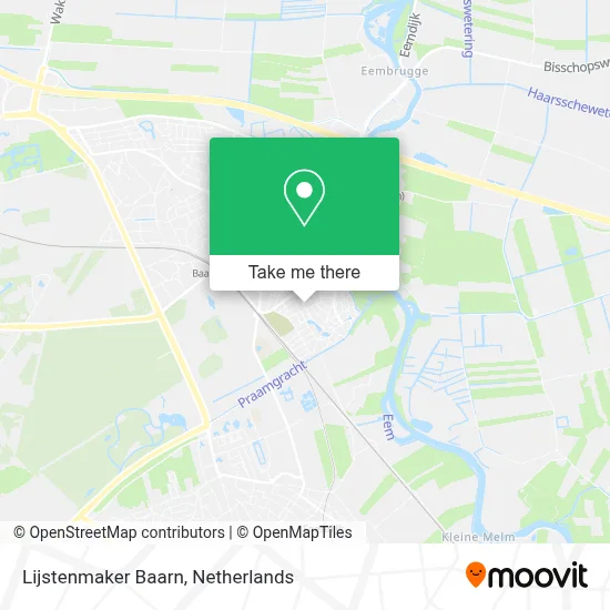 Lijstenmaker Baarn map