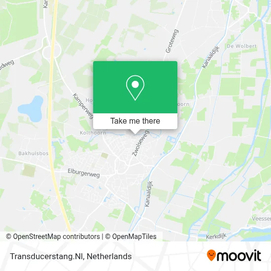 Transducerstang.Nl map