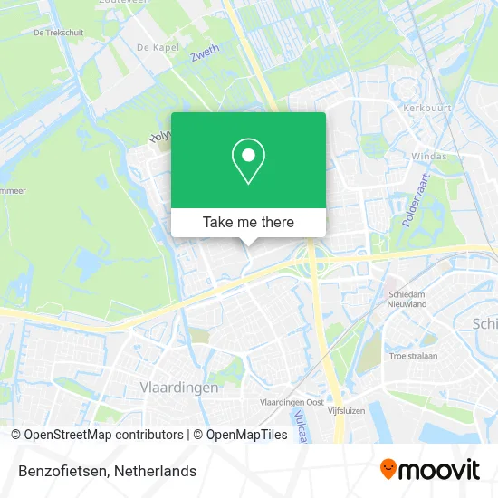 Benzofietsen map