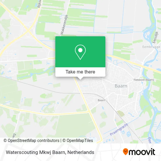 Waterscouting Mkwj Baarn map