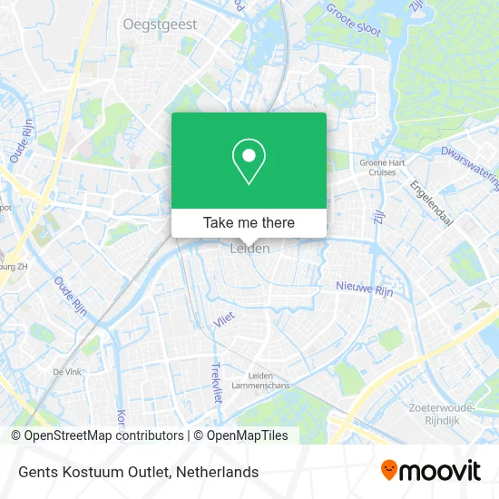 Gents Kostuum Outlet map