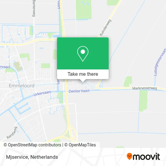 Mjservice map